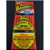 Image 1 : (2) Two 1991 Topps Baseball Rack Packs, 45 cards per pack, Unopened