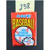 Image 1 : Six (6) Unopened Packs of 1991 Fleer Baseball Card, All One Money