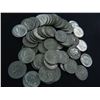Image 1 : Roll of 50 (Fifty) 90% Silver U.S. Dimes, Unsearched, All One Money