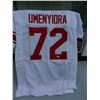 Image 1 : Osi Umenyioria signed Giants jersey, Authenticated by JSA