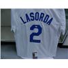 Image 1 : Tom Lasorda signed Dodgers jersey, Authenticated by JSA