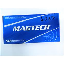 Magtech Ammo, .40SW, 180 Grains, Full Metal Jacket, Flat Point, Fifty (50) PACK