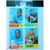 Image 1 : Four (4) 1968 Topps Football Cards incl. #150 Art Graham, #203 Randy Johnson, #152 Willie Richardson