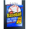 Image 1 : Six (6) Unopened Packs of 1988 Fleer Baseball Cards, 15 cards and 1 sticker per pack, All One Money