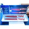 Image 1 : Royal Crest Two Piece Non-Stick Coated Cutlery Set, NEW IN BOX, 8" Chef's Knife & 8" Carver