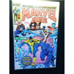 Marvel Age #33, 35 cent Marvel Comic
