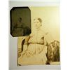 Image 1 : 2.5"x3.5" Tintype with matching photo, 19th Century