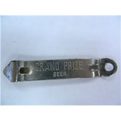 Grand Prize Beer Bottle Opener, USA, 3.75"