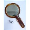 Image 1 : 6.5" bakelite Tortoise Shell mirror, OLD, does have some scratches