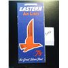 Image 1 : June 1, 1948 Eastern Air Lines Fligh Schedule, Fly the Great Silver Fleet, nice condition