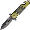 Image 1 : M-Tech Rescue Linerlock, Army. #MT620ARS, NEW IN BOX