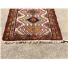 Image 1 : 4'x6' Geometric Heriz Hand Tied Oriental Carpet, Retail Value $1400
