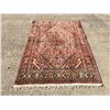 Image 2 : 4'x6' old Persian Sarouk Hand Tied Oriental Carpet, Retail value $1850