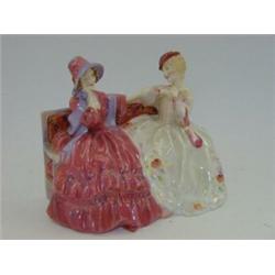 A ROYAL DOULTON FIGURE GROUP, 'The Gossips', HN 2025, height 14cm  150-180...