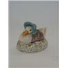 Image 1 : A BESWICK BEATRIX POTTER, 'JEMIMA PUDDLE-DUCK MADE A FEATHER NEST', height 5cm  20-30...