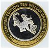 Image 2 : Limited Edition $10 Las Vegas .999 Silver Gaming Token