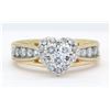 Image 2 : 0.625ctw Diamond Ring - 14KT Yellow Gold