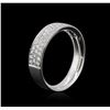Image 1 : 14KT White Gold 0.65ctw Diamond Ring