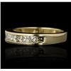 Image 2 : 14KT Yellow Gold 0.57ctw Diamond Ring
