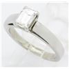 Image 2 : 0.74ct Diamond Ring - 14KT White Gold