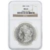 Image 1 : 1881 NGC MS63 Morgan Silver Dollar