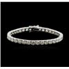 18KT White Gold 15.45ctw Diamond Tennis Bracelet