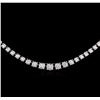 Image 2 : 2.13ctw Diamond Necklace - 18KT White Gold
