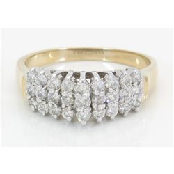 0.54ctw Diamond Ring - 14KT Yellow Gold