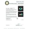 Image 4 : 14KT Yellow Gold GIA Certified 6.19ct Emerald and Diamond Ring