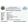 Image 2 : 8.02ctw Triangle Aquamarine Parcel