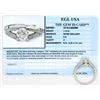 Image 10 : EGL Cert 1.57ctw Diamond Ring - 14KT White Gold