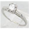 Image 6 : 0.29ct Diamond Ring - 14KT White Gold