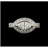 Image 2 : 2.93ctw Diamond Ring - 14KT White Gold