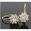 Image 5 : 0.78ctw Diamond Earrings - 14KT Yellow  Gold