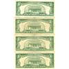 Image 2 : 1963 $5 Red Seal Bill Lot of 4