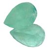 Image 1 : 5.27ctw Pear Emerald Parcel
