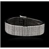 Image 1 : 14KT White Gold 15.43ctw Diamond Bracelet