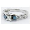 Image 8 : 0.94ctw Diamond Ring - 14KT White Gold