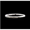 Image 1 : 14KT White Gold 0.16ctw Diamond Ring