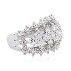 14KT White Gold 2.22ctw Diamond Ring