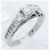 Image 2 : 1.00ctw Diamond Ring - 14KT White Gold