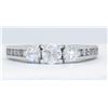 Image 5 : 1.00ctw Diamond Ring - 14KT White Gold