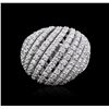Image 2 : 14KT White Gold 2.10ctw Diamond Ring