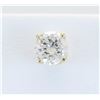 Image 8 : 0.73ctw Diamond Stud Earrings - 14KT Yellow Gold