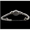 Image 3 : Hamilton 14KT White Gold Diamond Vintage Ladies Watch