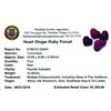 Image 2 : 10.8ctw Heart Mixed Ruby Parcel
