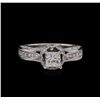 Image 2 : 1.25ctw Diamond Ring - 18KT White Gold