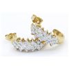 Image 2 : 1.00ctw Diamond Earrings - 14KT Yellow Gold