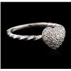 Image 1 : 14KT White Gold 0.30ctw Diamond Ring