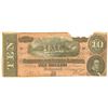 Image 1 : $10 1864 Richmond Virginia Confederate States of America Bank Note